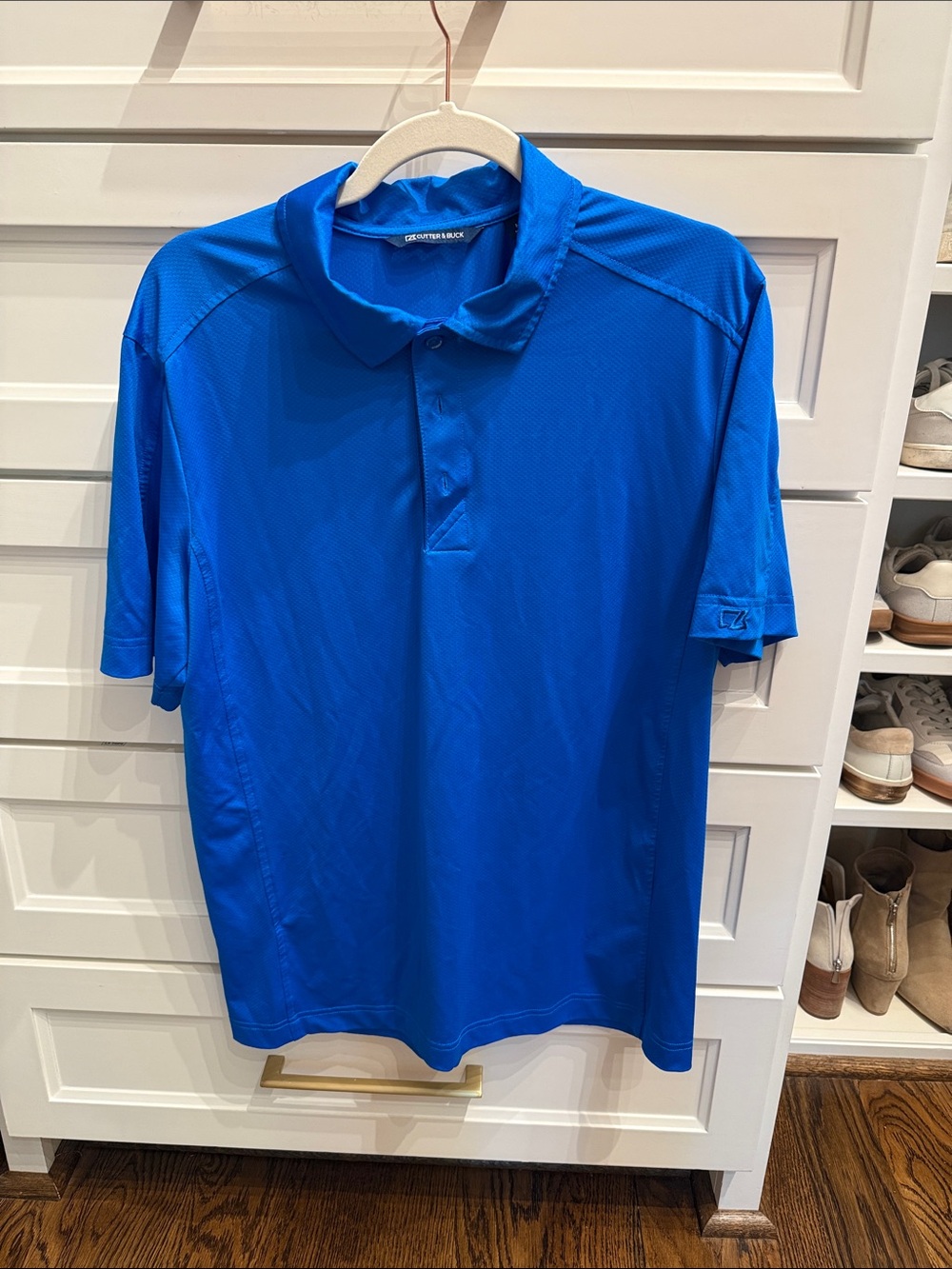 Cutter & Buck Royal Blue Short-Sleeve Performance Polo